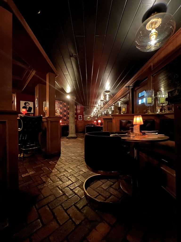 Intimate evening dining in Palm Springs after a desert trail adventure